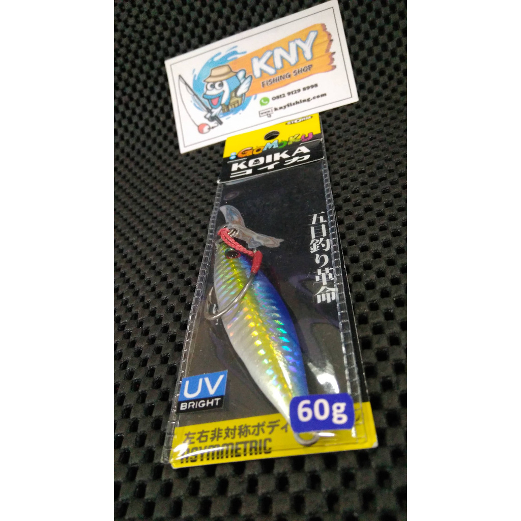 Jual metal jig storm gomoku koika biru ultra violet bright 60gr kny ...