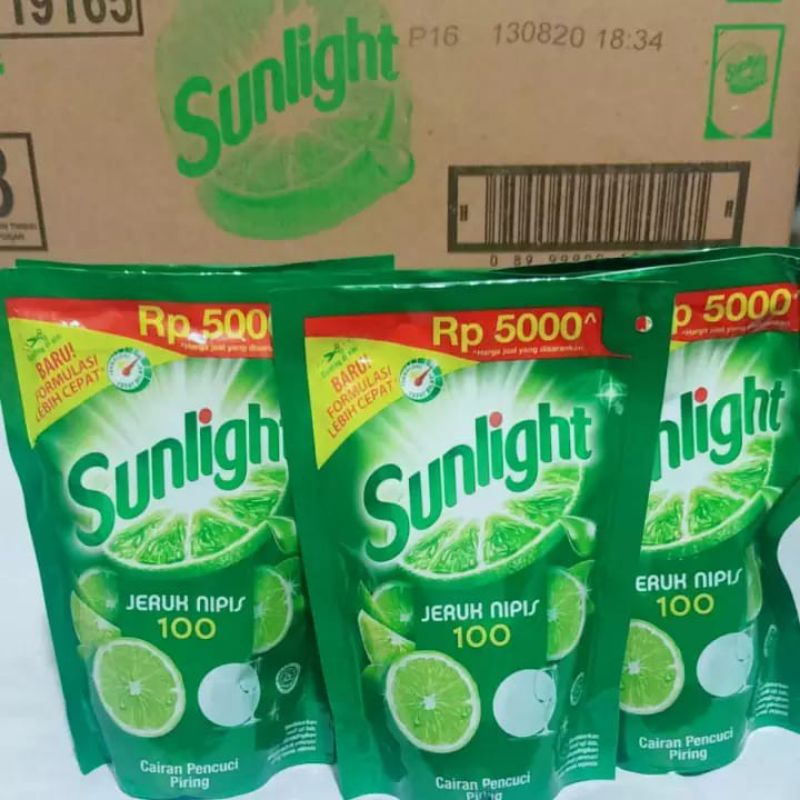 Jual SUNLIGHT 210ml / KEMASAN REFILL | Shopee Indonesia