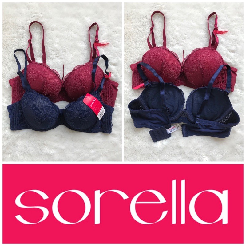 Jual sorella bra push up berkawat original S10-29399B bra branded