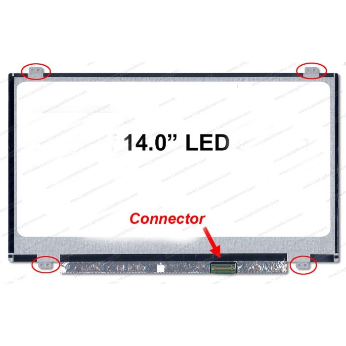 Dalle écran LCD Lenovo ThinkPad T431s 20AA000EMC - 14" HD (1366x768) - Neuf Avec Garantie