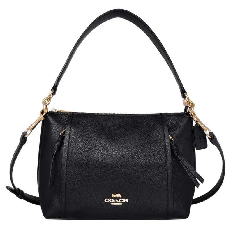 Jual Coach Small Marlon Shoulder Bag In Signature Canvas (C1597) Shopee Indonesia