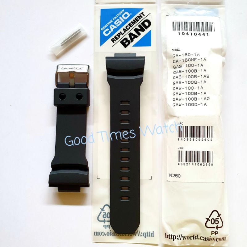 Jual STRAP G SHOCK GA 150 GA 150MF GAS 100B GAS 100 GAW 100 Casio