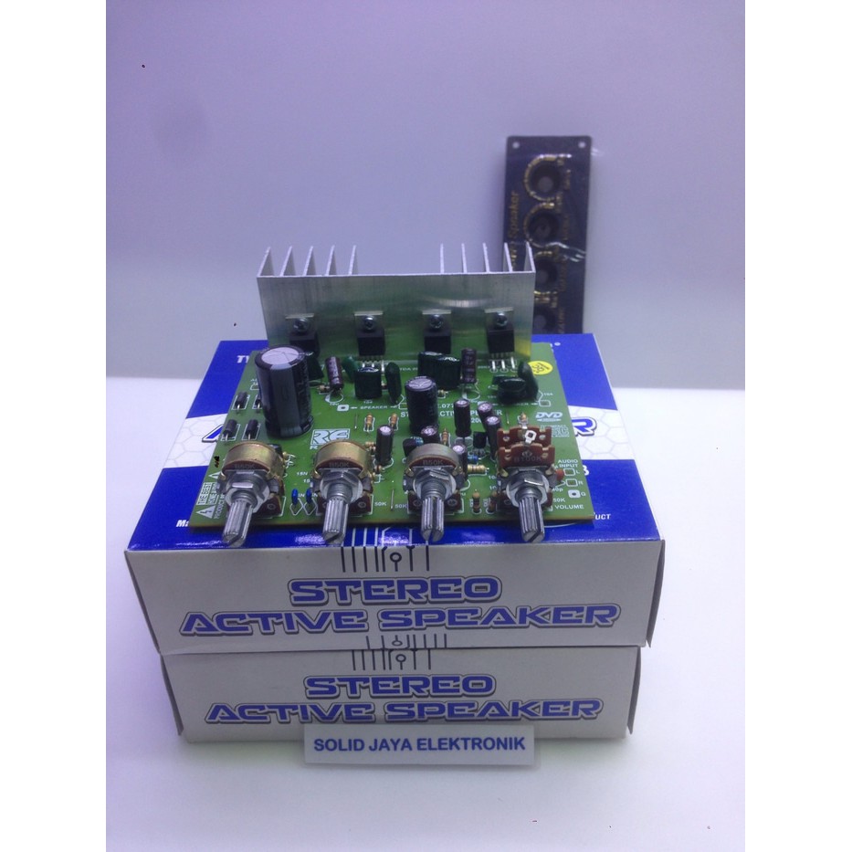 Jual KIT POWER AKTIF TDA2030 STEREO TDA 2003 STEREO AMPLIFIER AUDIO ...