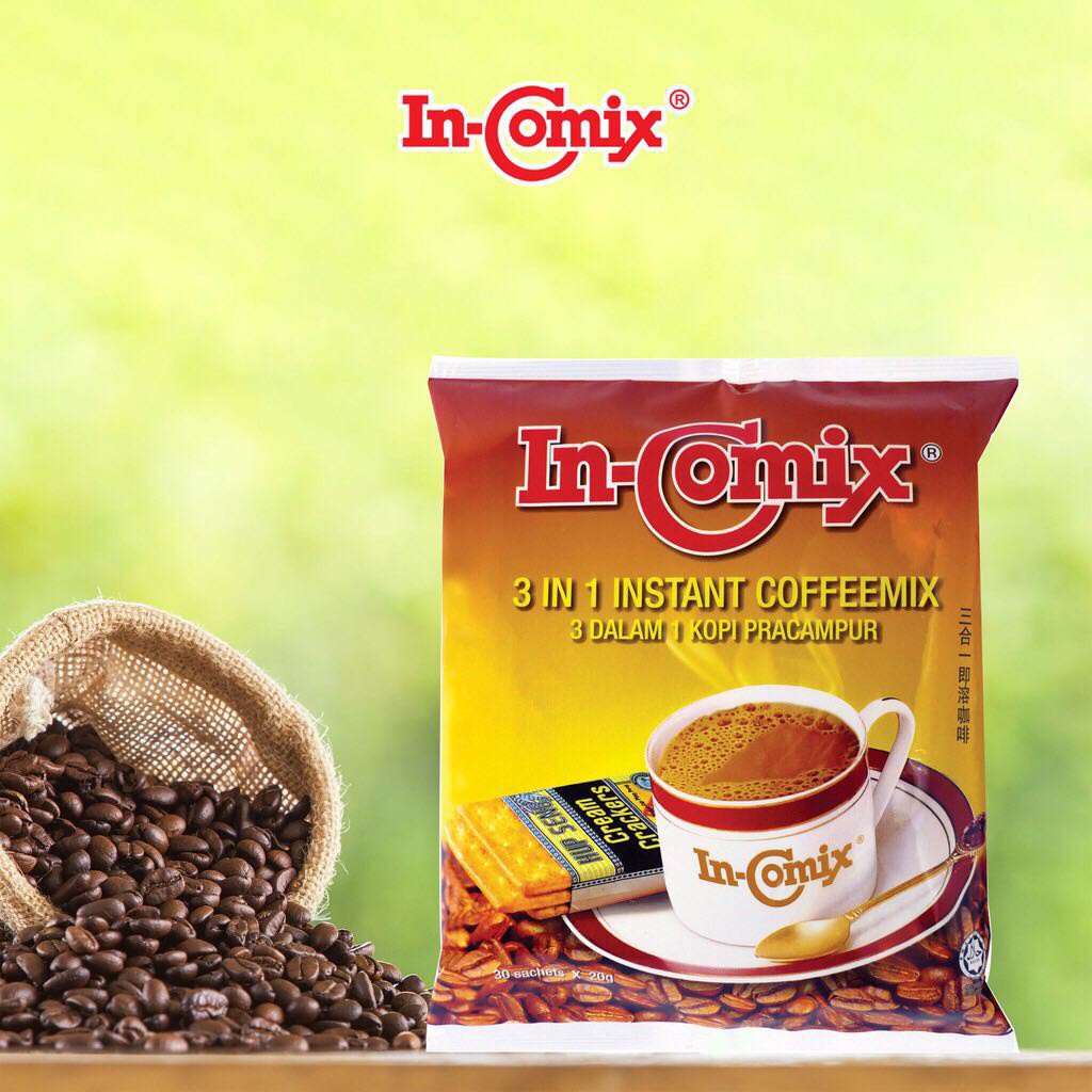 Jual Incomix Coffeemix In-Comix 3 in 1 Instant Coffeemix Malaysia Hup ...