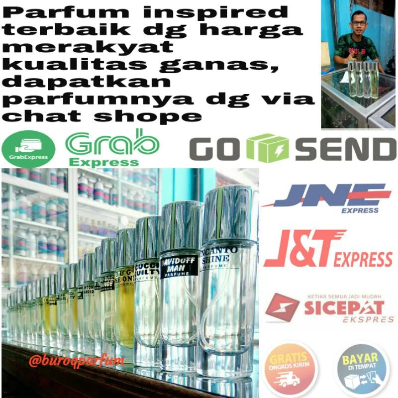 Parfum Refill Tahan Lama 24 Jam Non Alkohol 700+ Varian