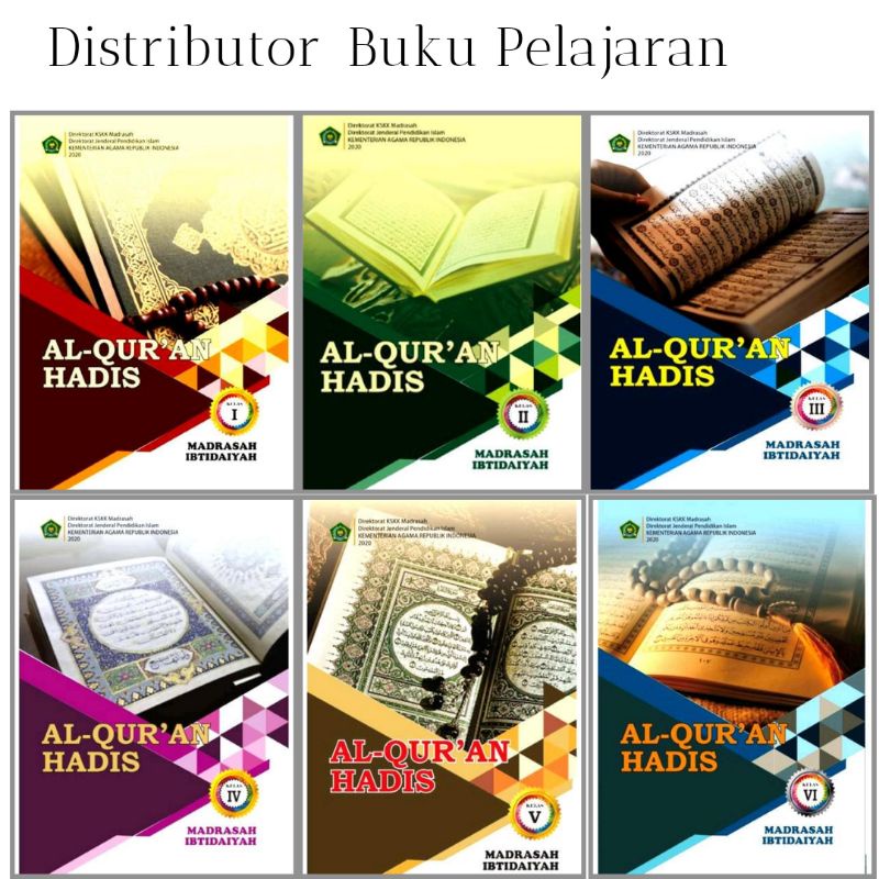 Jual Bintang Indonesia Jakarta - Buku Pelajaran Al-Quran Hadis Kelas I ...