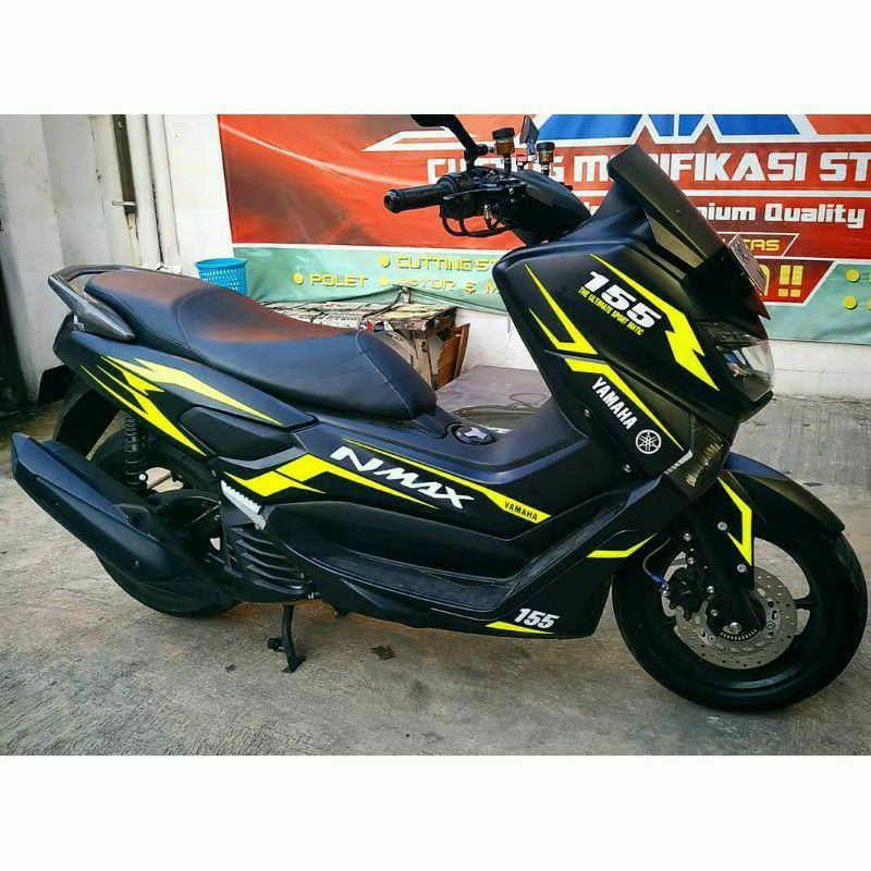 Jual Striping Cutting sticker Yamaha Nmax Natural Design | Shopee Indonesia