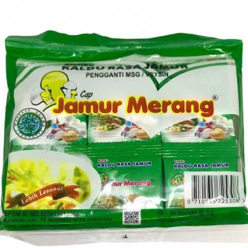 Jual Kaldu Jamur Non Msg Cap Jamur Merang Kemasan Pack 30 Sachet