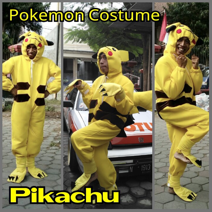 Pokemon Shiny Pikachu TCG Hat Costume - TRA'DE 20k Dust GO