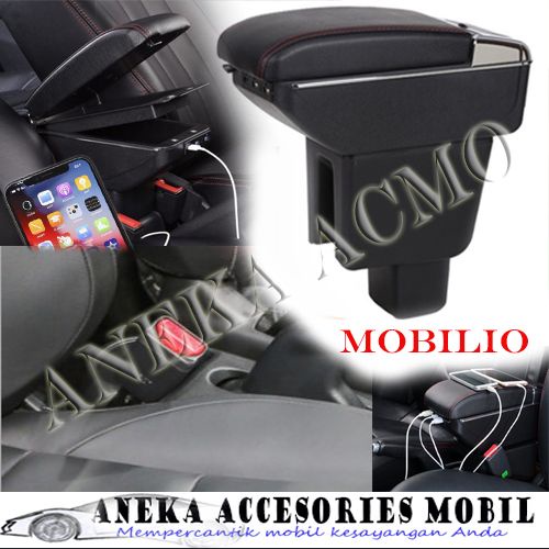 Jual NEW Console Box Armrest box Arm Rest 7 USB 7USB Luxury Honda