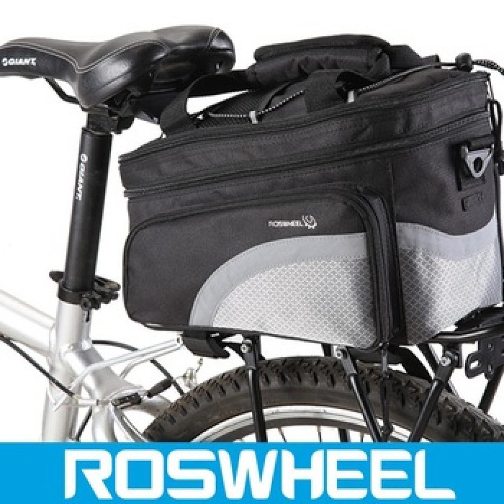 Jual Roswheel Tas Sepeda Rear Seat Rack 14236 Pannier Touring Bike ...