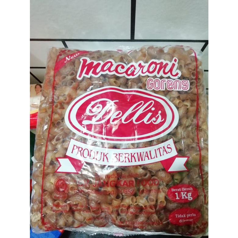 Jual Makaroni Goreng Cap Dellis Kg Shopee Indonesia