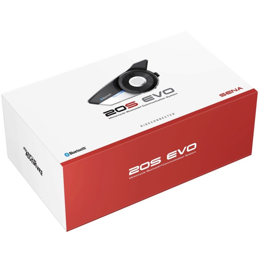 Sena 20s 20sevo Sena 20S Evo Bluetooth Intercom Single Pack Sena