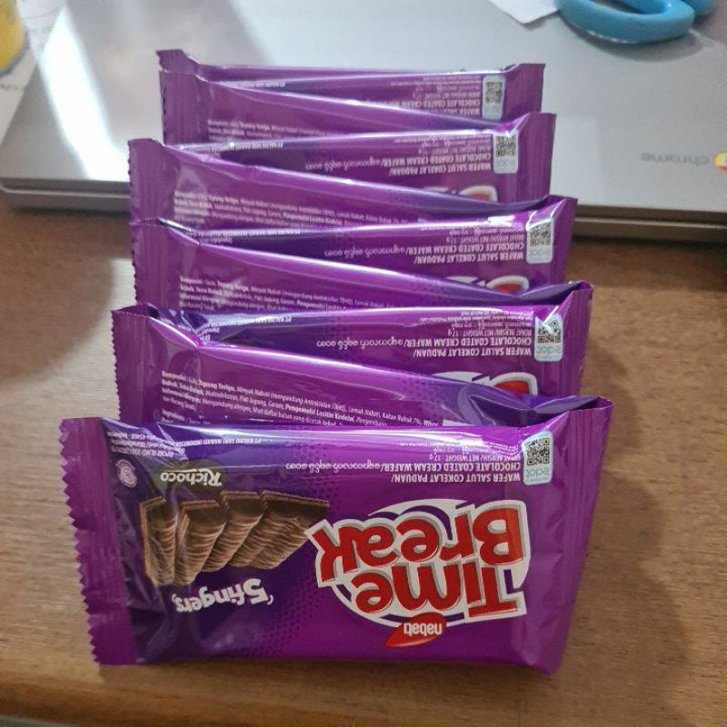 Jual time break 17 gr (1 set isi 10 bks) | Shopee Indonesia