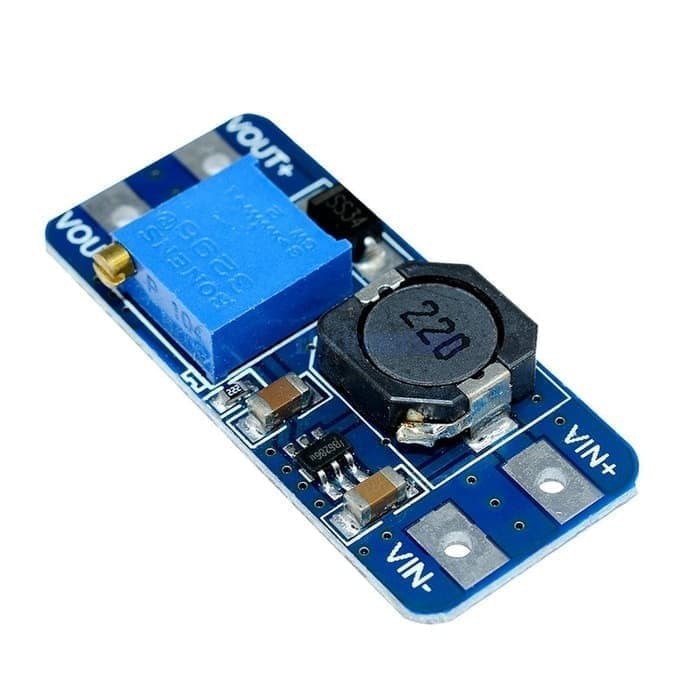 Jual Modul MT3608 DC Step Up Boost Converter Module Mini 28V 2A Booster ...