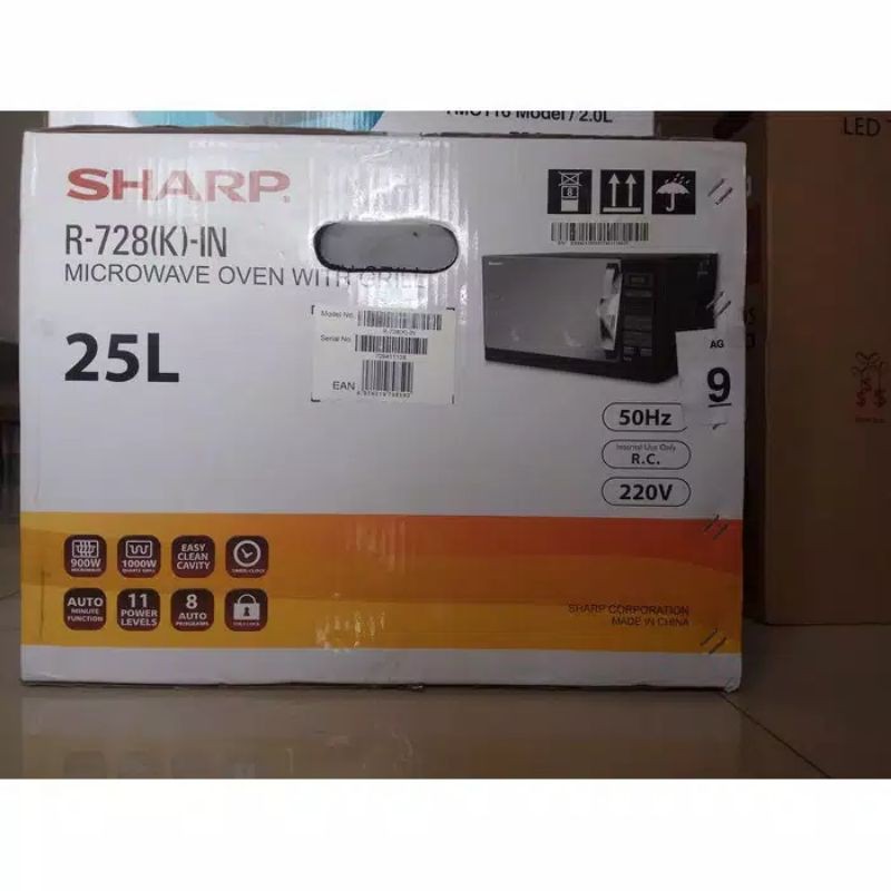 Jual microwave sharp R728K IN Kapasitas 25Liter | Shopee Indonesia