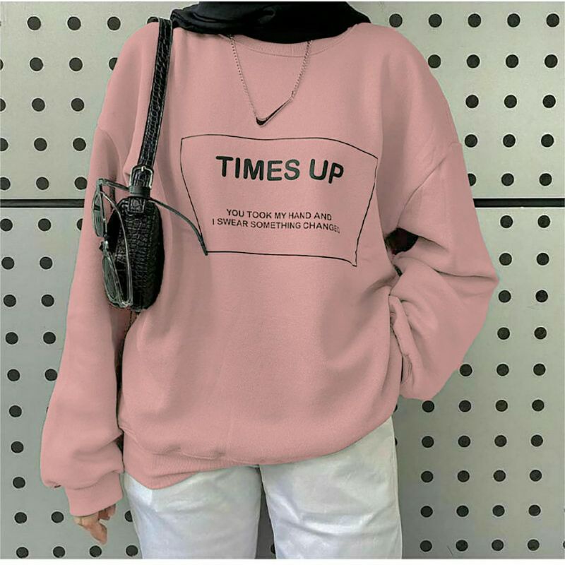 Jual Sweater Wanita Times Up Ukuran L XL XXL | Shopee Indonesia