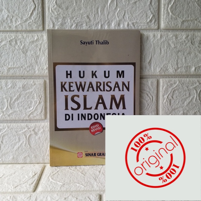 Jual Hukum Kewarisan Islam Di Indonesia Sayuti Bumi Aksara Original