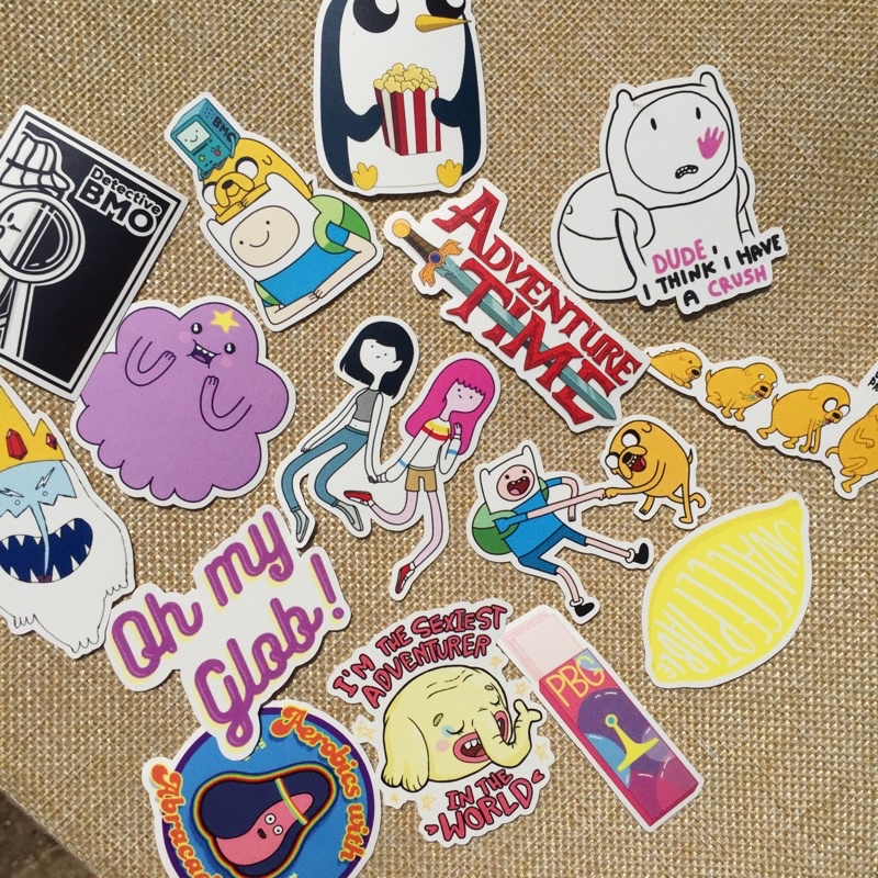 Jual Adventure Time Sticker Pack | Shopee Indonesia