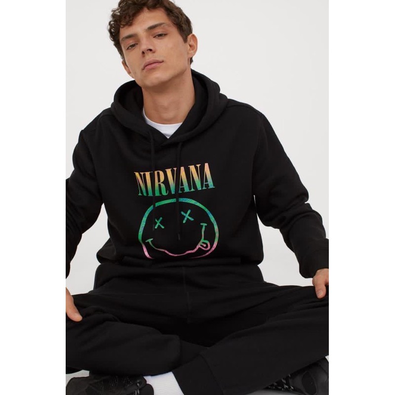 Hoodie h&m nirvana sale
