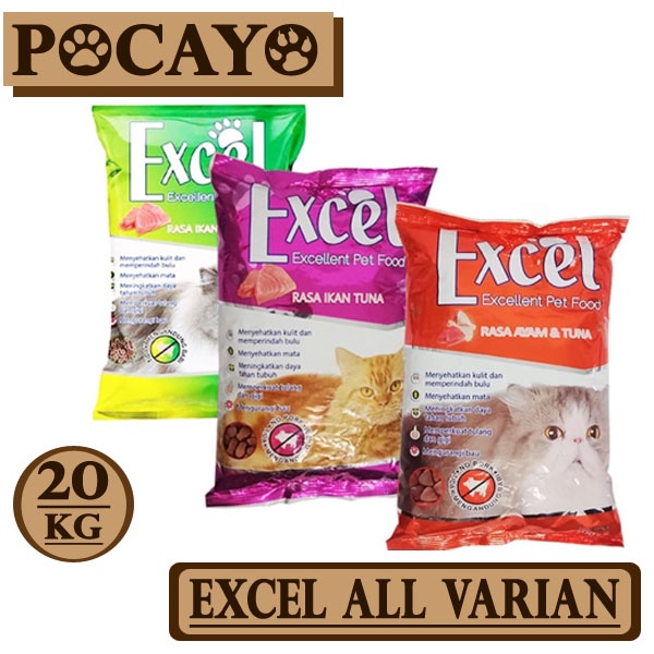 Jual Excel Ikan/Donat/Segitiga 20kg (Grab/Gosend) | Shopee Indonesia