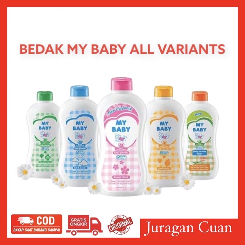 Jual BEDAK MY BABY ALL VARIANTS 50 Gram 100 Gram / BEDAK BAYI / ANAK ...