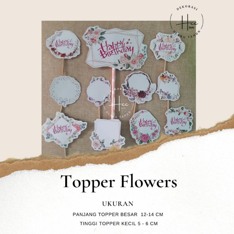 Jual Topper flower | Shopee Indonesia