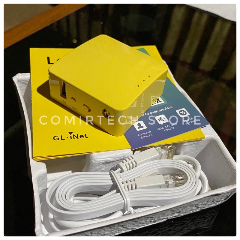 Jual GL.iNet Mango GL-MT300N-V2 GL inet GL MT300N V2 Mini Smart Router ...