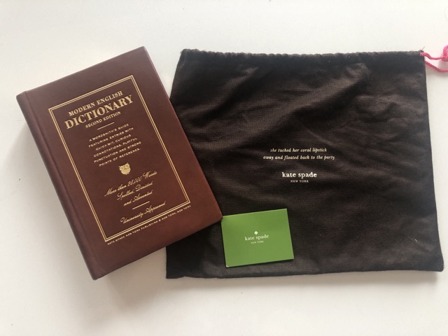 Kate spade dictionary clutch outlet