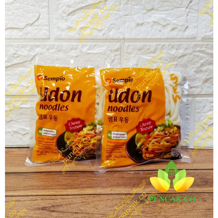 Jual Impor Mie Sempio Fresh Udon Noodle Mie Tebal Mie Udon Instant