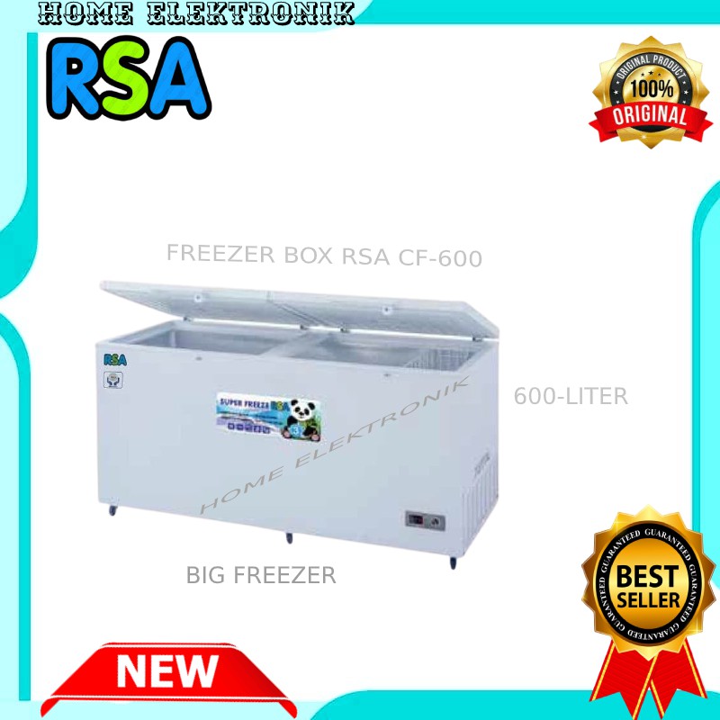 Jual FREEZER BOX RSA CF-600 LITER | Shopee Indonesia
