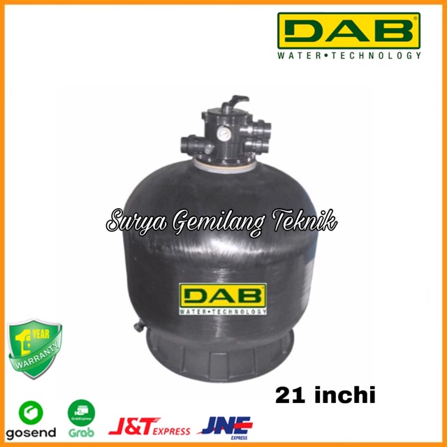 Jual Tabung Filter Dab V500 Sand Filter Kolam Renang Dab 21 Inch ...