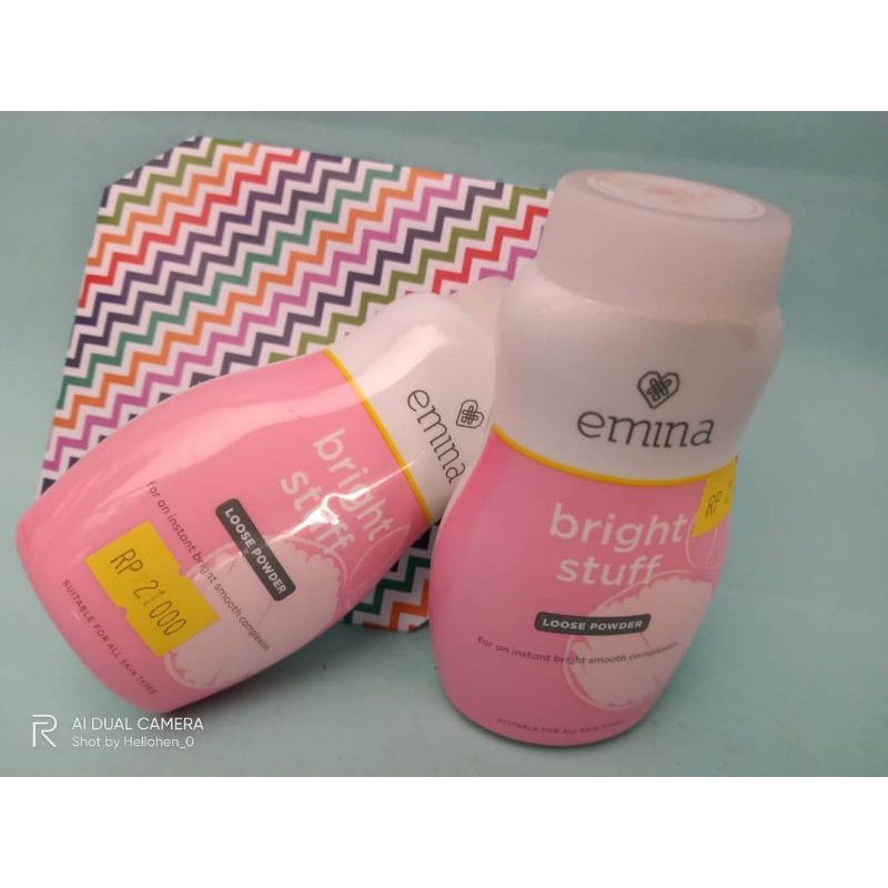 Jual EMINA BRIGHT STUFF LOOSE POWDER 55g | Shopee Indonesia