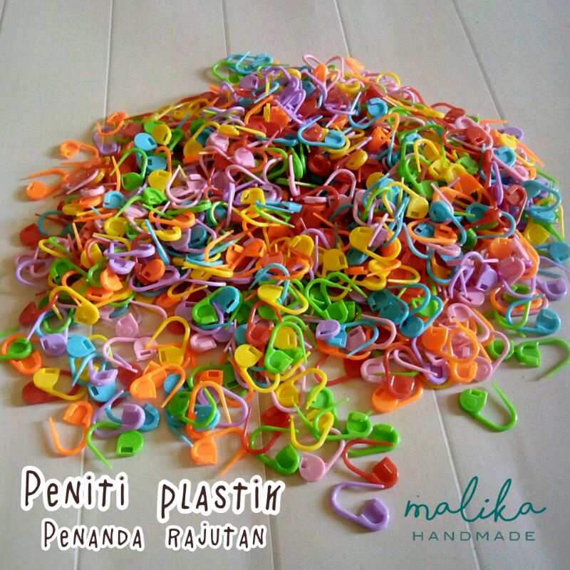 Jual Peniti plastik penanda rajutan harga per 10pcs | Shopee Indonesia