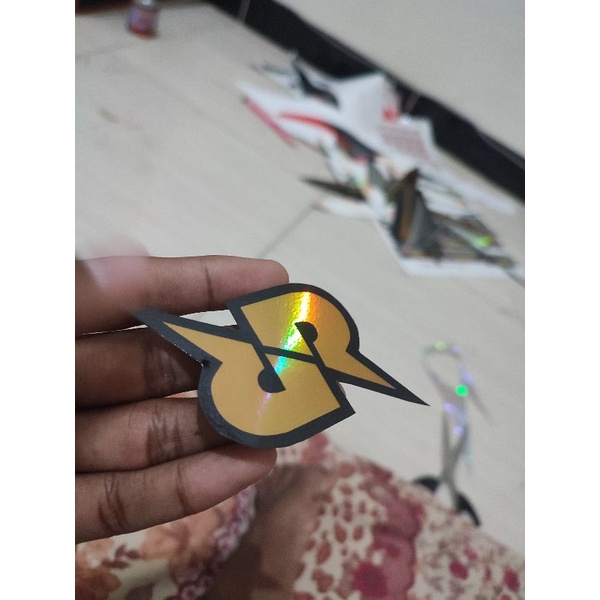 Jual stiker rrq hologram - stiker mobile legend hologram | Shopee Indonesia