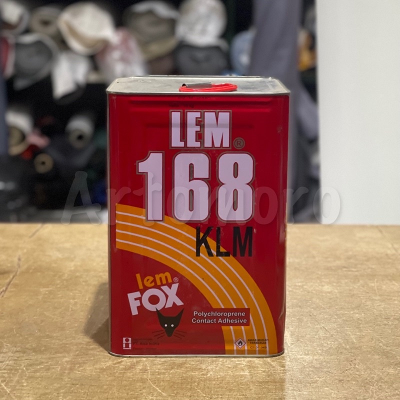 Jual Lem Fox 168 Klm Merah Blek 10kg Lem Kuning Serbaguna Shopee