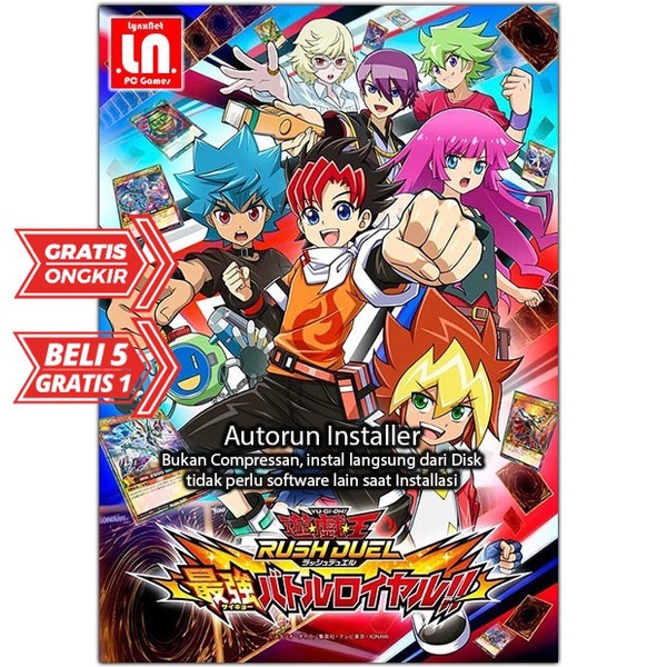Jual Yu-Gi-Oh! RUSH DUEL: Dawn of the Battle Royale!! - PC Game ...
