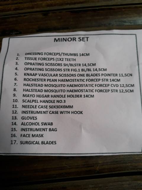 Jual Minor set general care | Shopee Indonesia