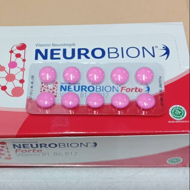 Jual Neurobion Forte, Vitamin B1, B6, B12. Neurobion Pink / Merah ...