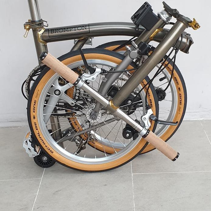 Jual store brompton titanium