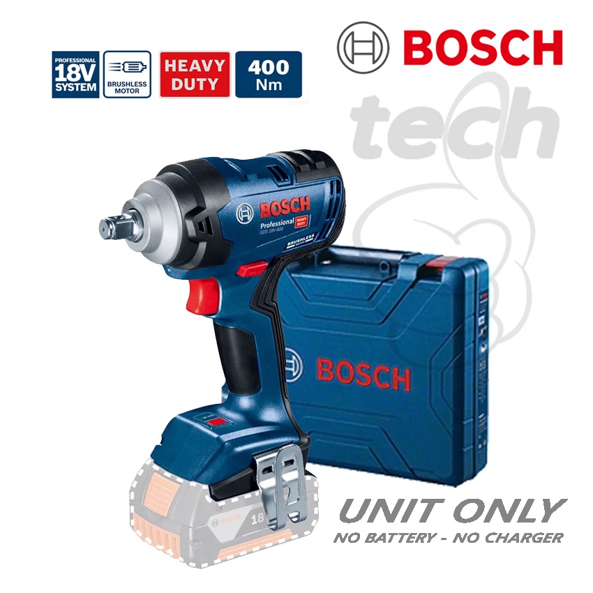 Jual Mesin Cordless Impact Wrench Baterai Bosch GDS 18V-400 Brushless ...