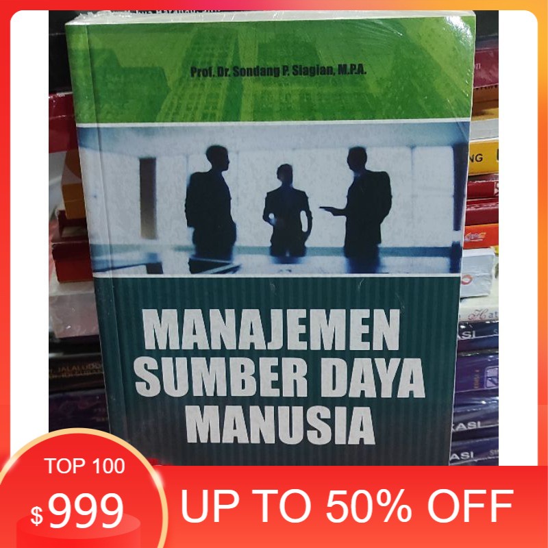 Jual BUKU MANAJEMEN SUMBER DAYA MANUSIA - SONDANG P. SIAGIAN - MSDM ...