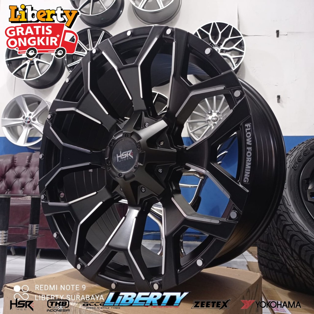 Jual Velg Mobil Pajero Fortuner Ring X Pcd X Et Hsr Wheel Goku R Shopee Indonesia