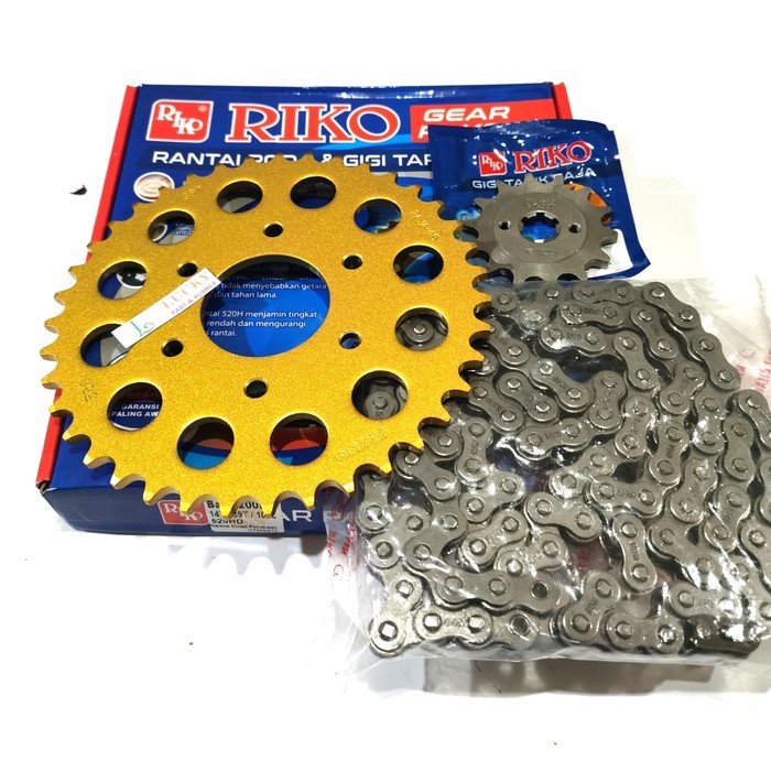 Jual Gearset girset gear gir set rantai Kawasaki Bajaj Pulsar 200ns 200 ...
