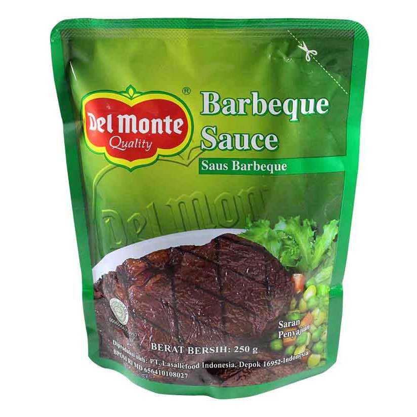 Jual Delmonte Barbeque Sauce 250gr Saus Bbq 250 Gr Shopee Indonesia