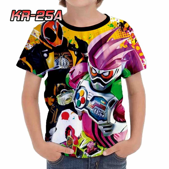 Jual Kaos Kamen rider Ex aid Kamen Rider Ghost Karakter