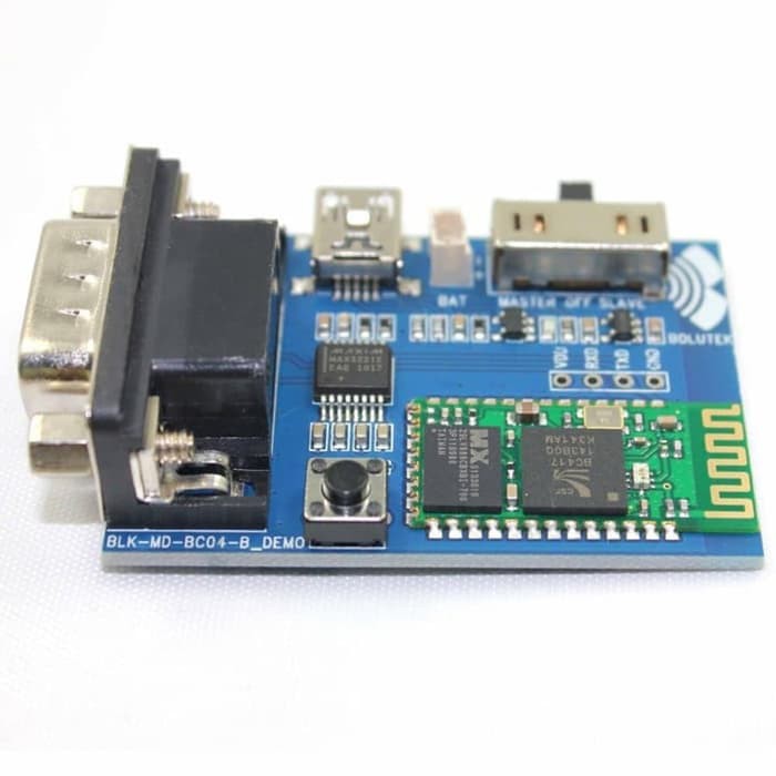 Jual RS232 Bluetooth Serial Adapter MasterSlave 2 Module Mini USB 5v