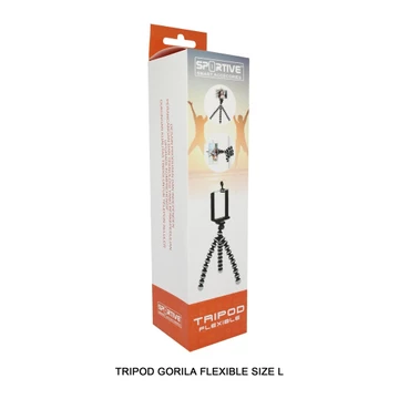 Tripod Gorila Size L With Holder U For Smartphone Tripod Hp Kamera Flexible Untuk Konten