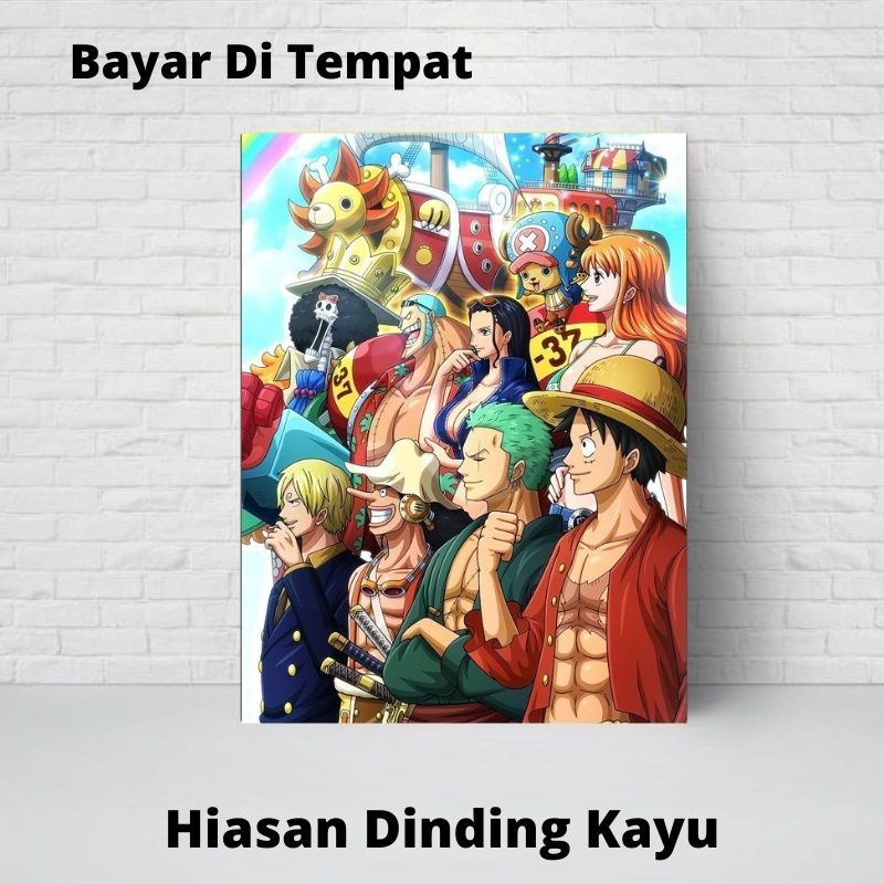 Jual Dekorasi Hiasan Dinding Pajangan Rumah Poster dinding Anime One