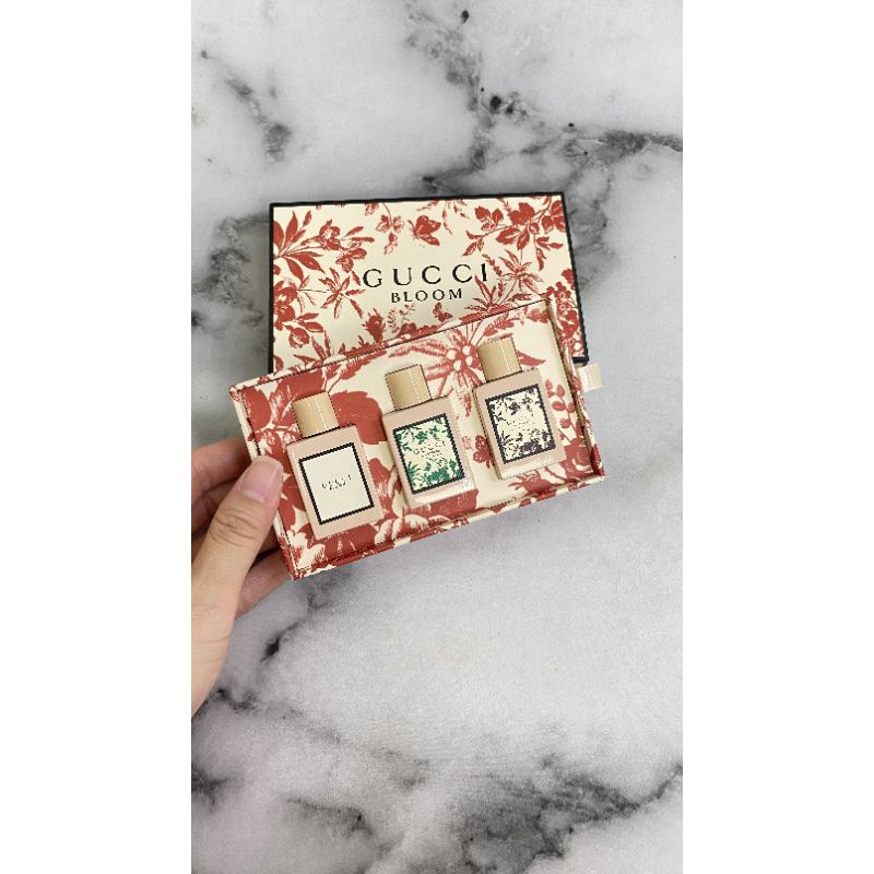Jual MINIATUR GIFT SET GUCCI BLOOM (5ml) Shopee Indonesia
